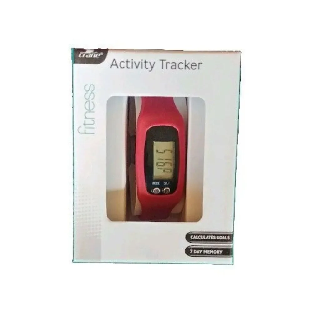 activity tracker New mens or womens Crane Fitness wrist band running walking